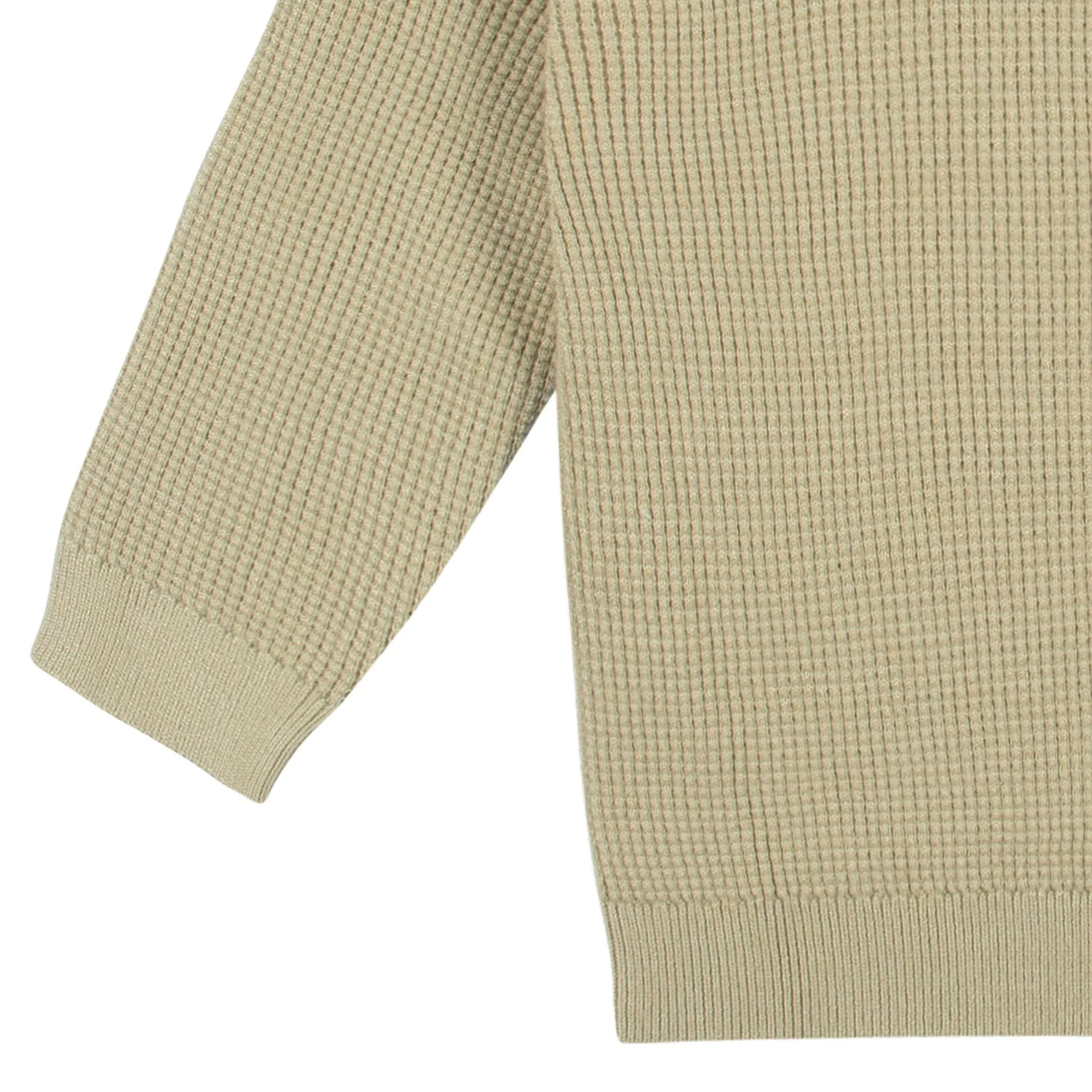 2-Piece Infant and Toddler Boys Tan Sweater Knit Set