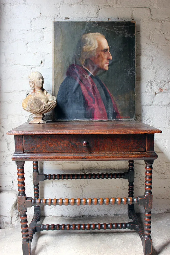 A Good Early 20thC Oil on Canvas Portrait of a Cardinal by E.J. Harrington c.1905