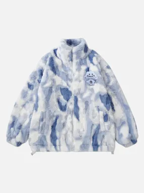 Aelfric Eden Gradient Tie Dye Fleece Jacket