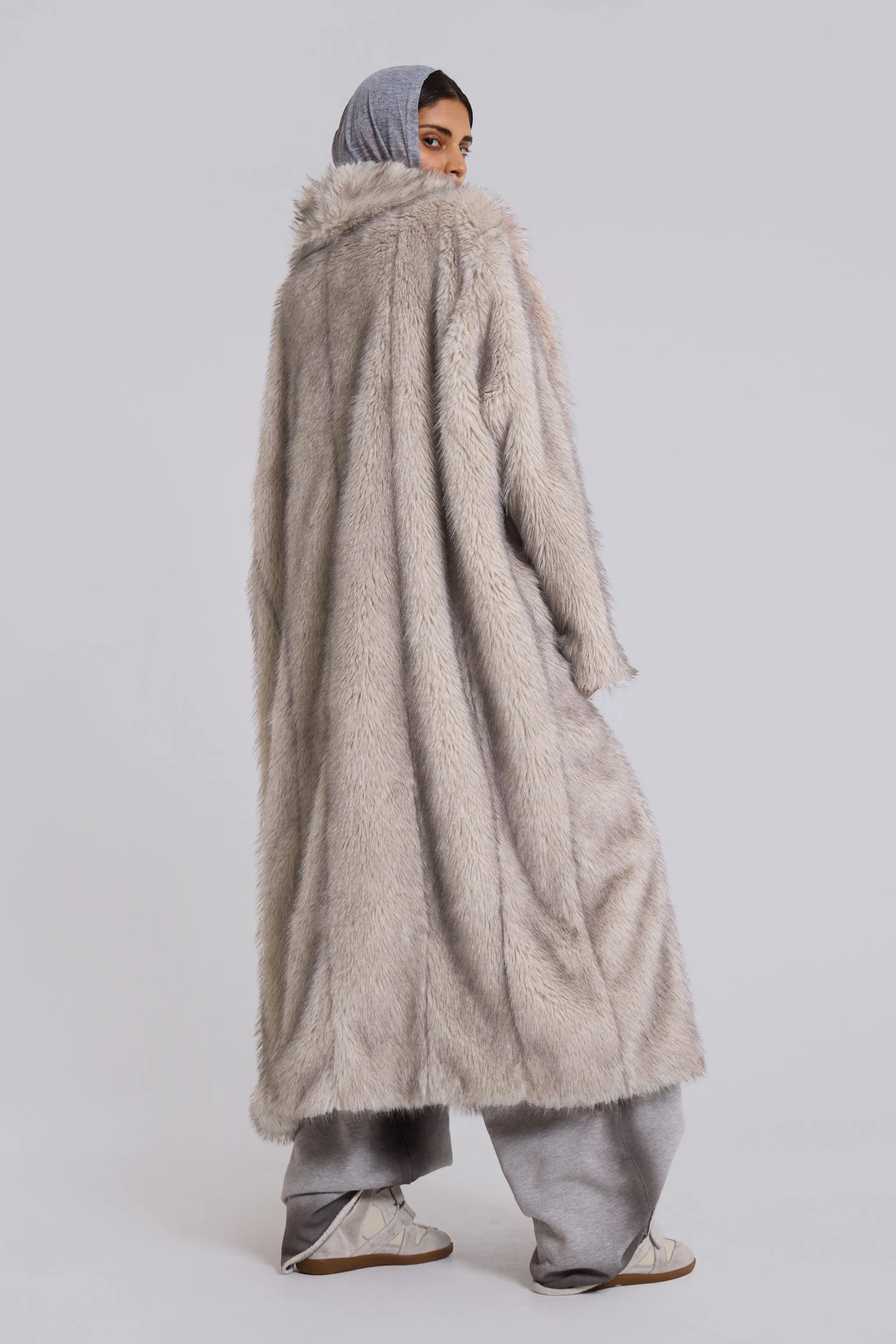 Alaska Faux Fur Coat