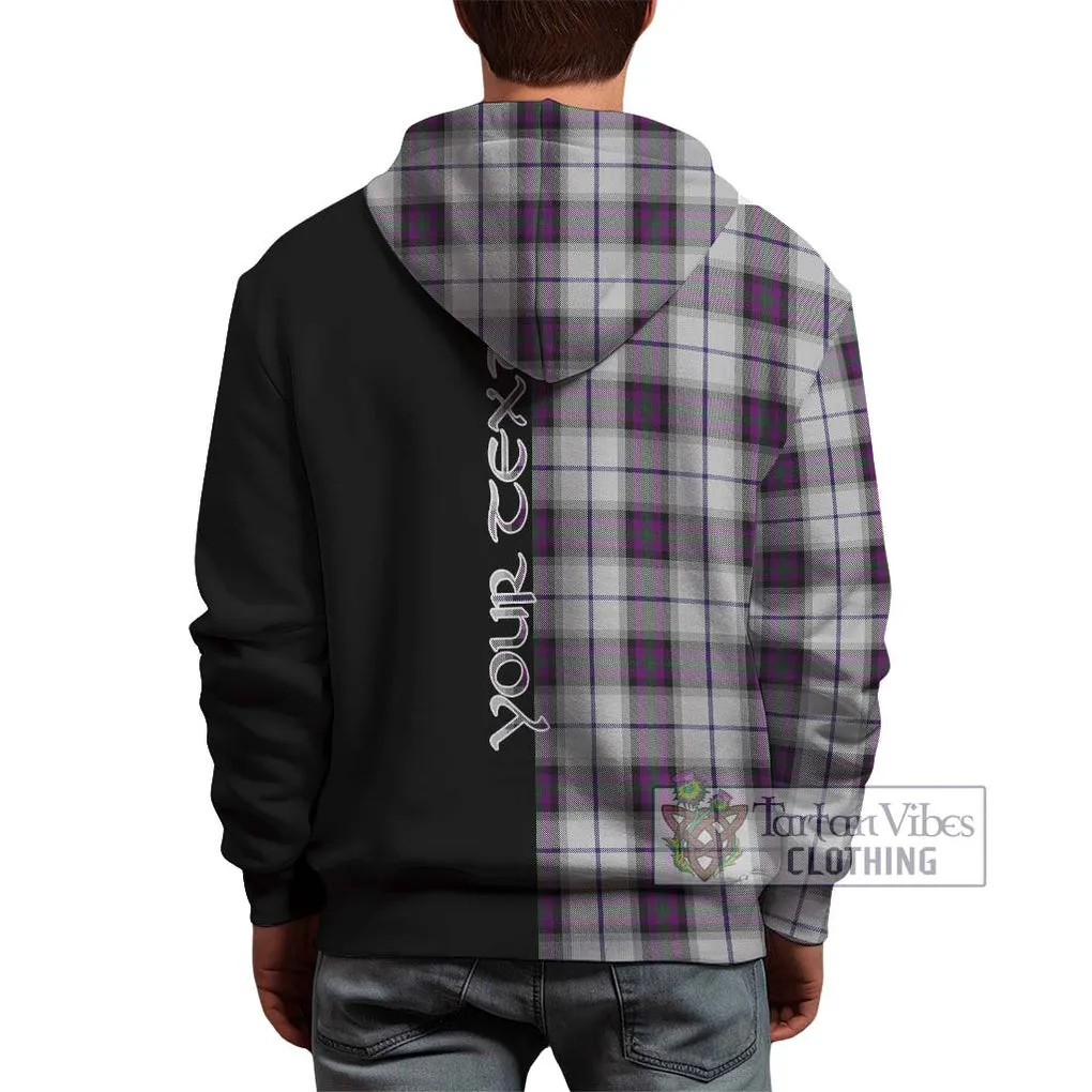 Alexander of Menstry Dress Tartan Hoodie with Family Crest and Half Of Me Style