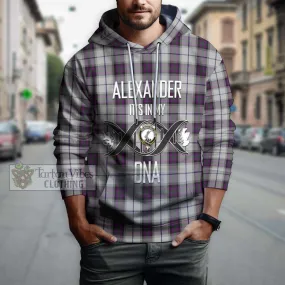 Alexander of Menstry Dress Tartan Hoodie with Family Crest DNA In Me Style