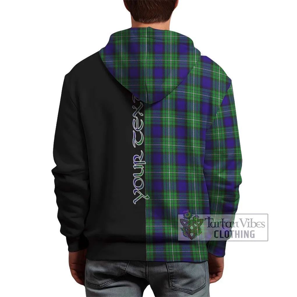 Alexander Tartan Hoodie with Family Crest and Half Of Me Style