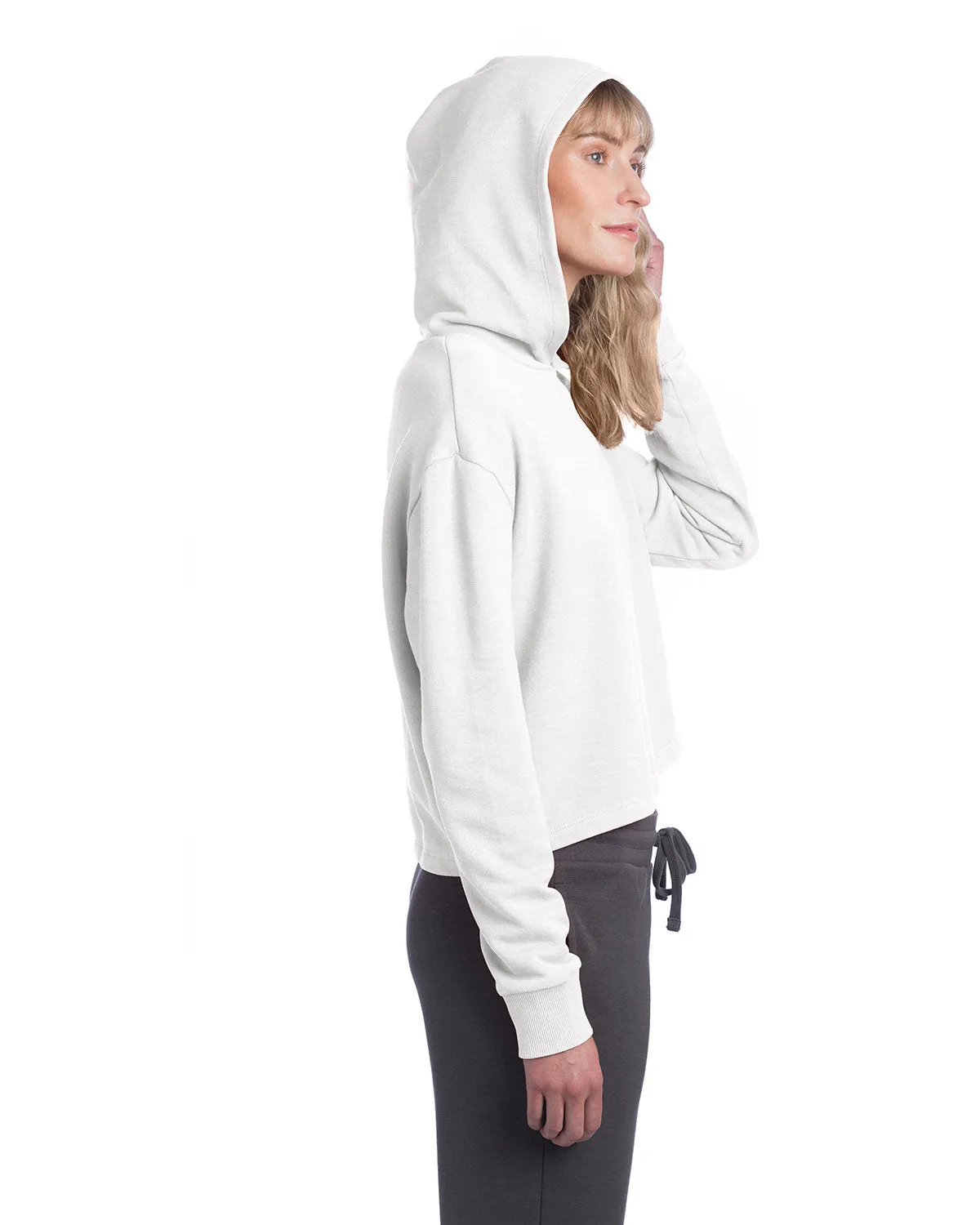 Alternative Ladies' Cropped Pullover Hooded Sweatshirt