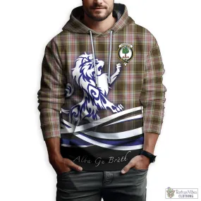 Anderson Dress Tartan Hoodie with Alba Gu Brath Regal Lion Emblem