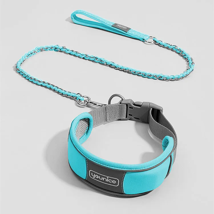 Anti-Explosion Cute Dog Collar & Leash Sets