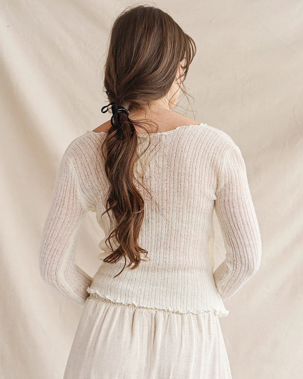 Arabesque Knit Top