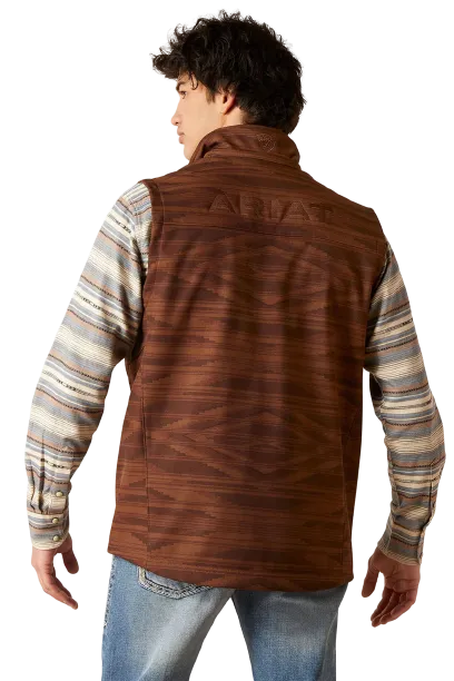 Ariat Men's Logo 2.0 Chimayo Shaved Chocolate Vest