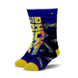 Back To The Future Split Men's Socks