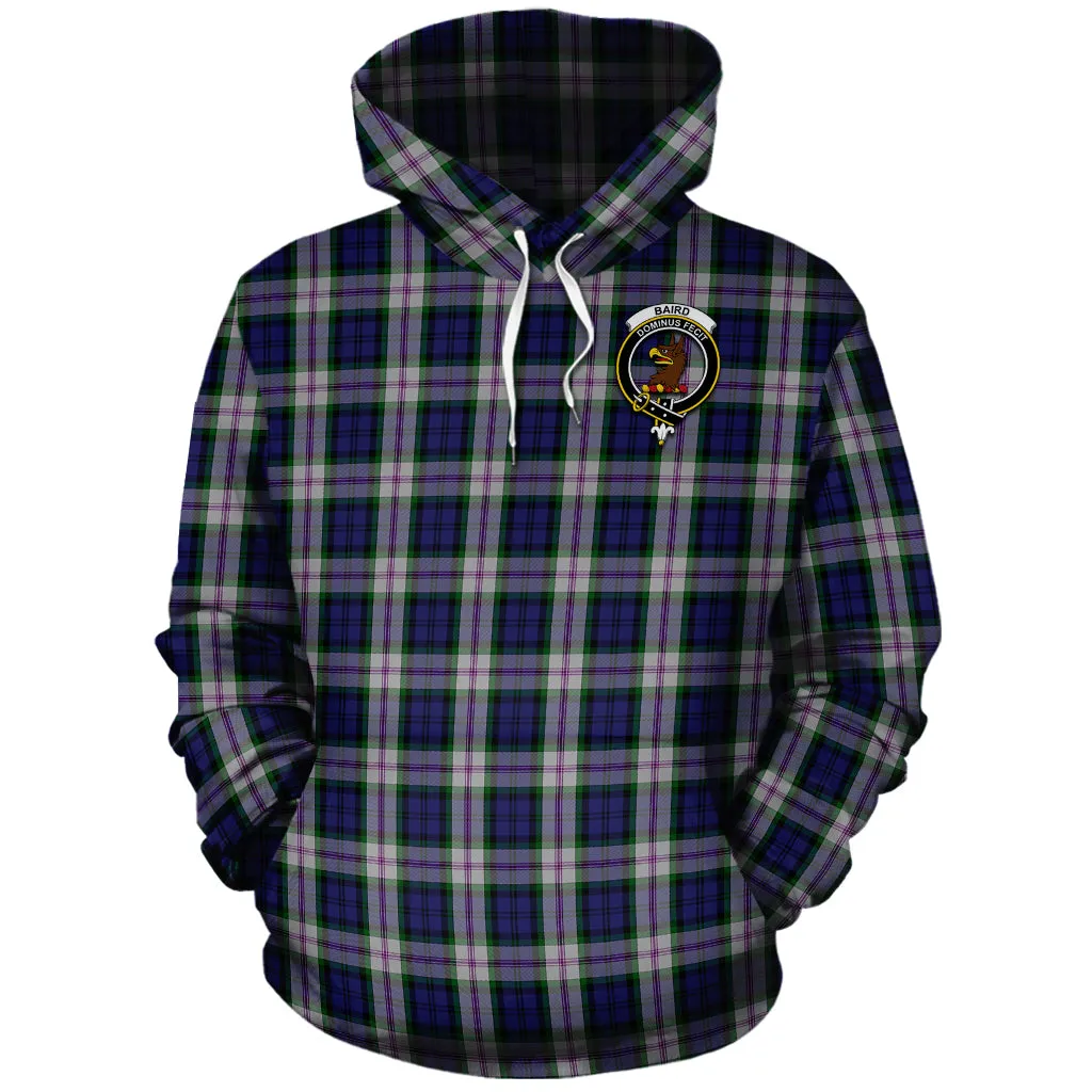 Baird Dress Tartan Hoodie with Family Crest