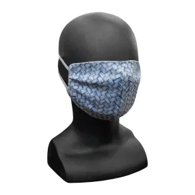 Basket Weave Cotton Face Mask