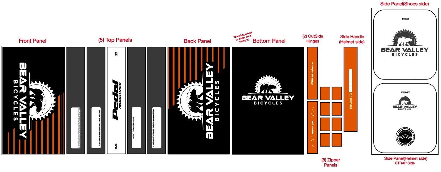 Bear Valley Bicycles RACEDAY BAG™