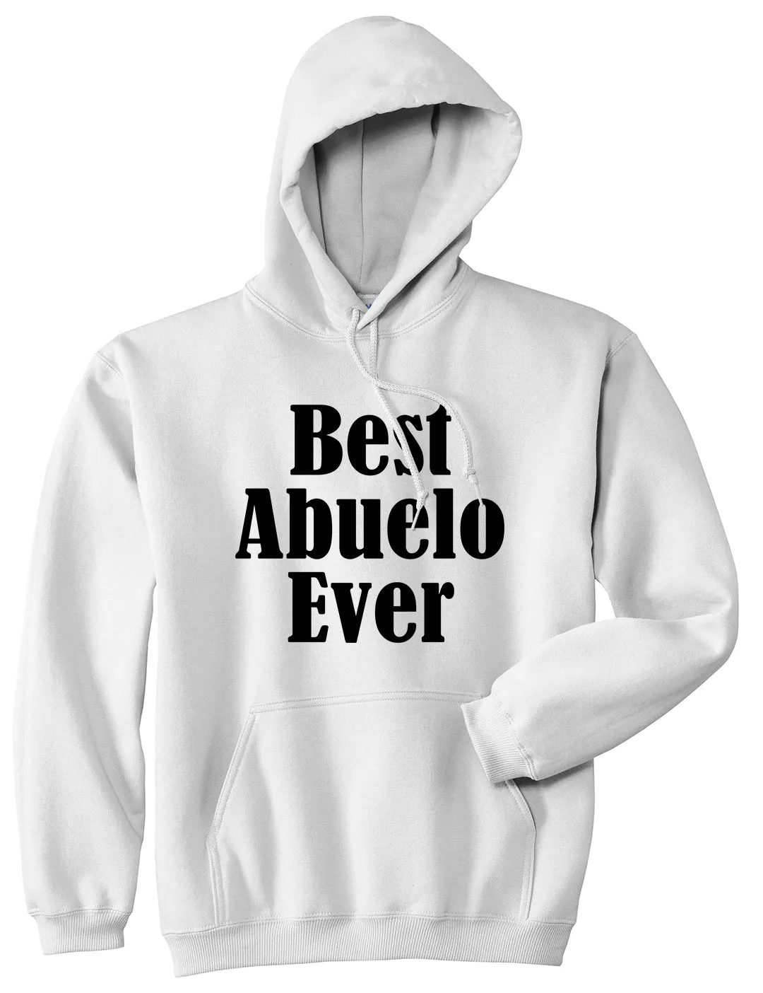 Best Abuelo Ever Grandpa Spanish Fathers Day Mens Pullover Hoodie