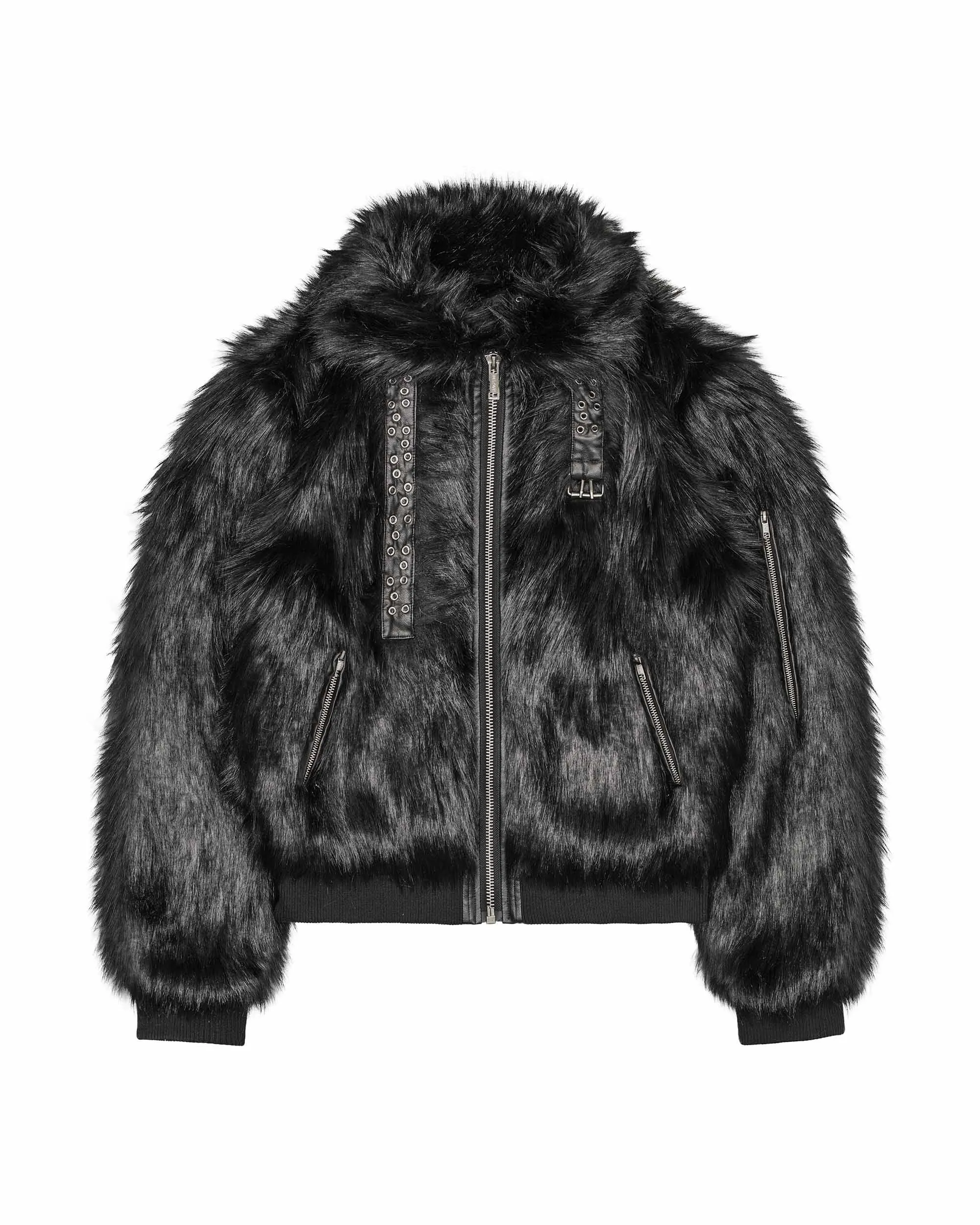 Black Fur Bomber