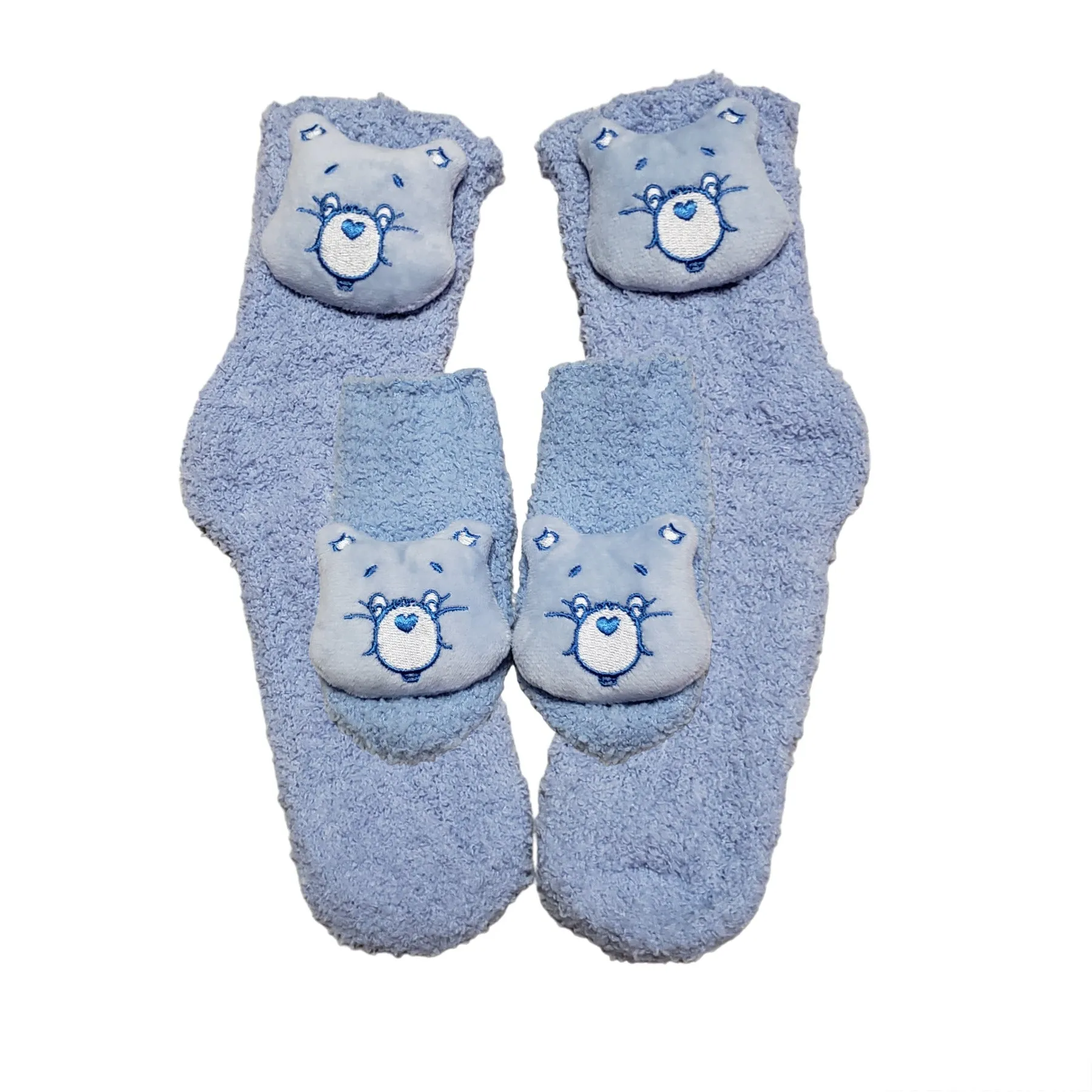 Blue Bear Daddy and Me Matching Socks