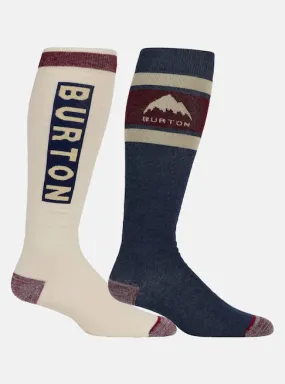 Burton 2025 Weekend Midweight Men's 2PK Sock Nightfall