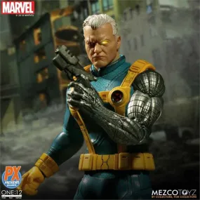 Cable PX One:12 Collective action figure by Mezco (X-Men) Previews Exclusive