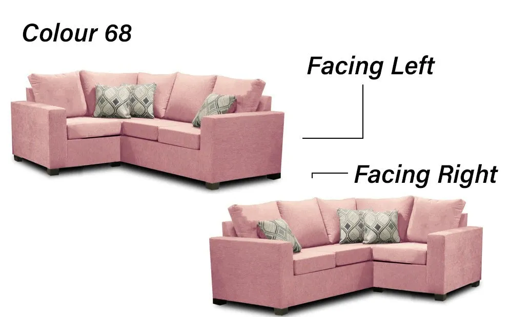 Canadian Made 2 x 1 Sectional | LHF/RHF Configuration | 17 Color Options