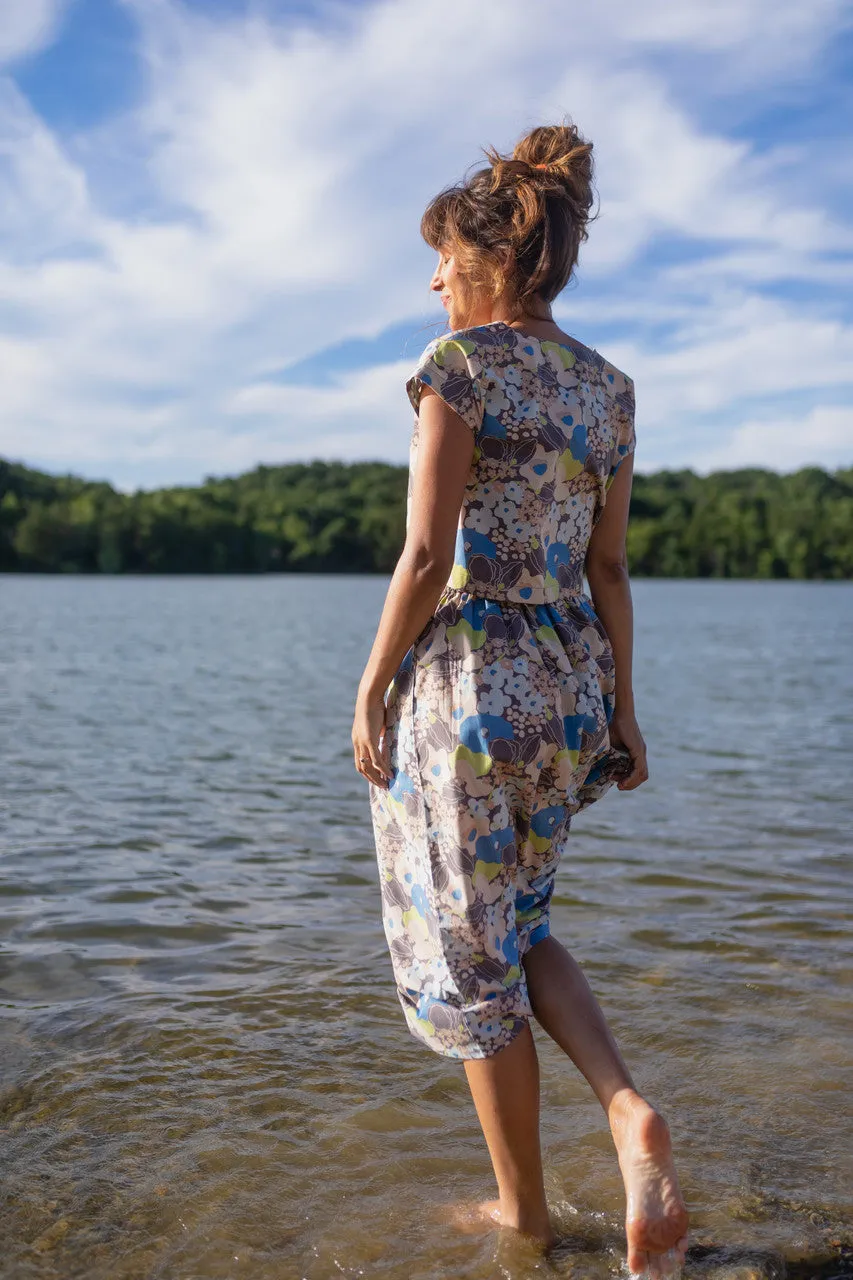 Claudia Skirt Set in Garden Print