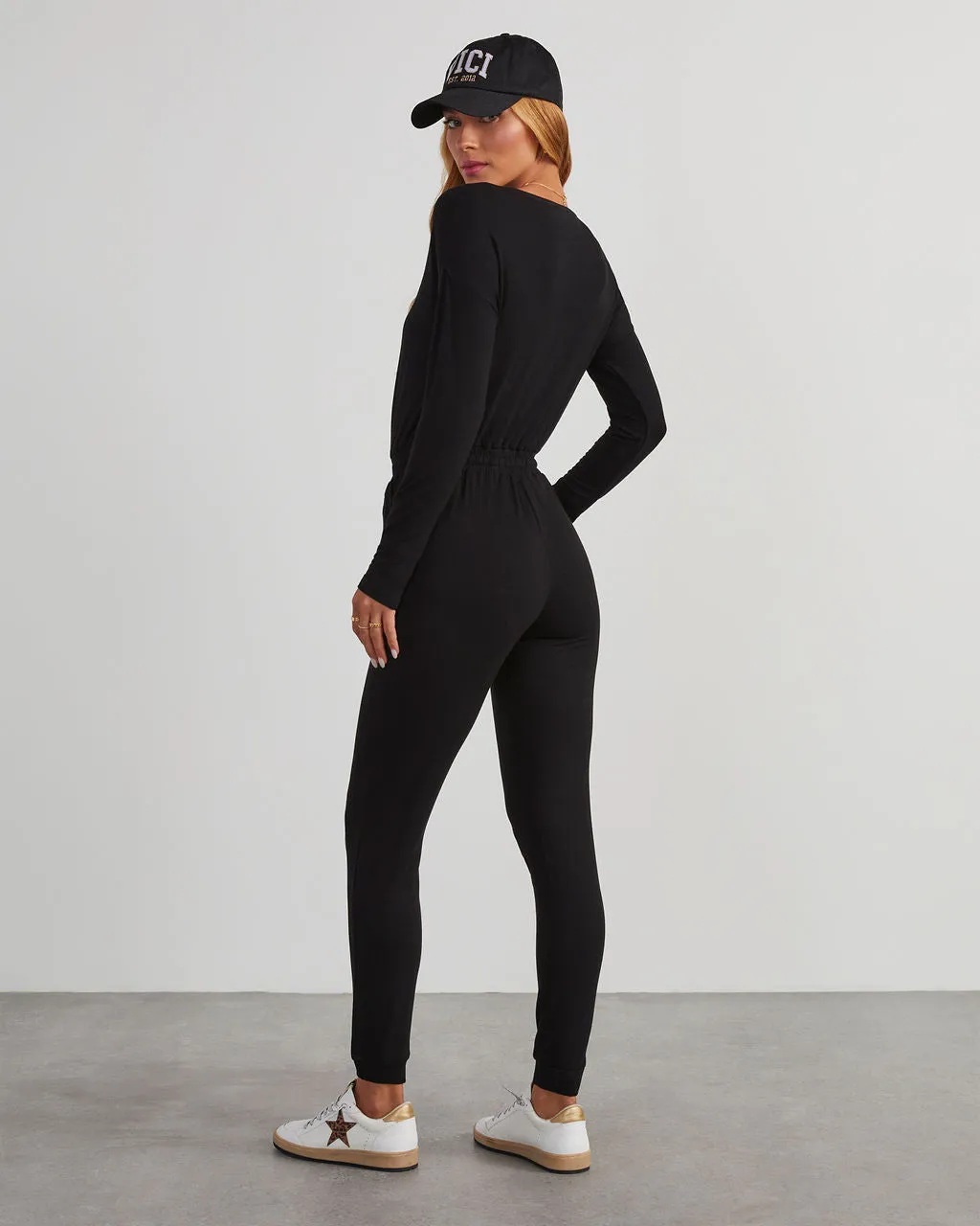 Colette Pocketed Drawstring Jumpsuit