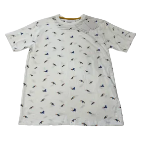 Denim & Flower - Parrot T-Shirt, White