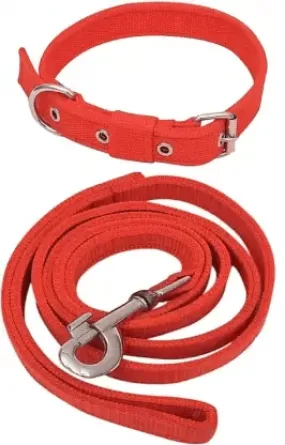 Doggie Combo of Adjustable Dog Collar and Leash for Small Dogs of All