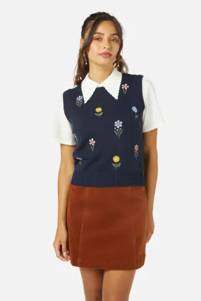 Dora Embroidered Vest