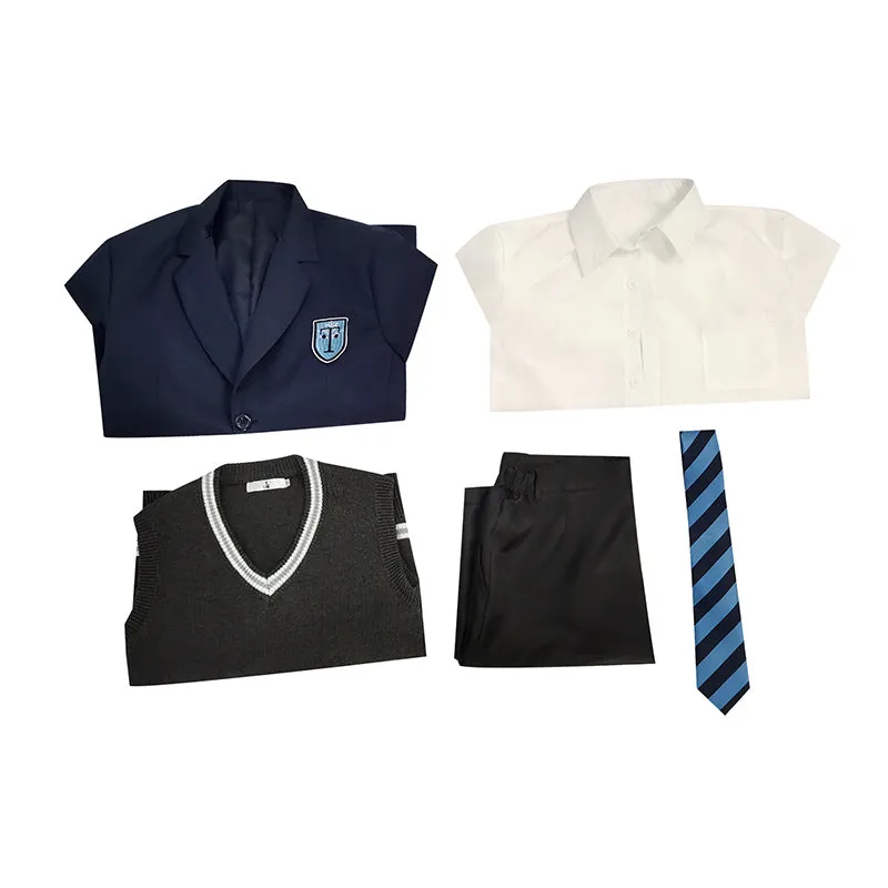 Drama Heartstopper Charlie Spring Cosplay Costume British School Uniform Halloween Carnival Suit