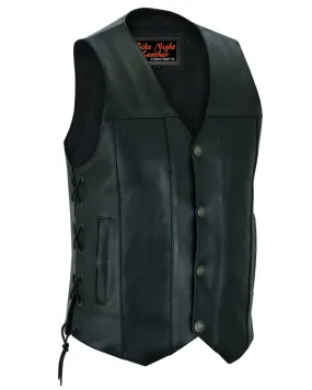 DS142 Men's Single Back Panel Concealed Carry Vest (Buffalo Nickel He