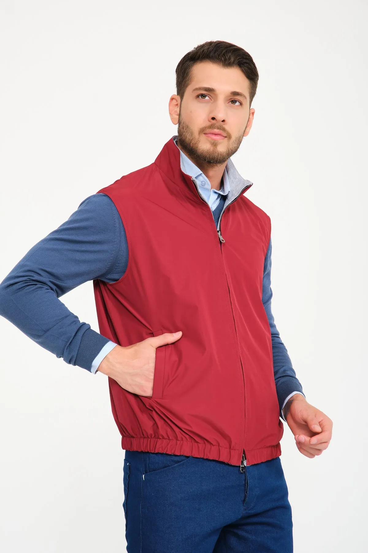 Dual-Terrain Reversible Waterproof Vest