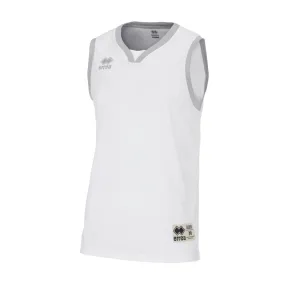 ERREA CALIFORNIA BASKETBALL VEST WHITE GREY