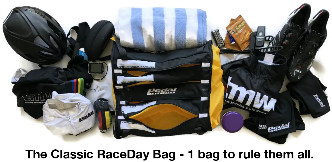 Expo Wheelmen RACEDAY BAG - ships in about 3 weeks