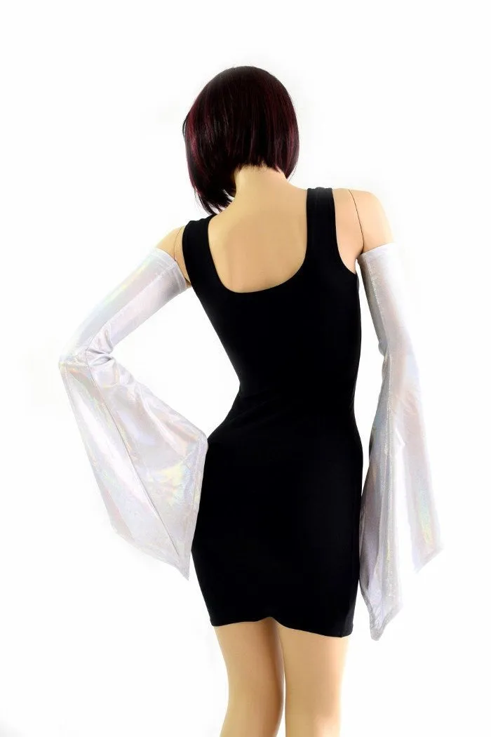 Flashbulb Holographic Pixie Arm Warmer Sleeves