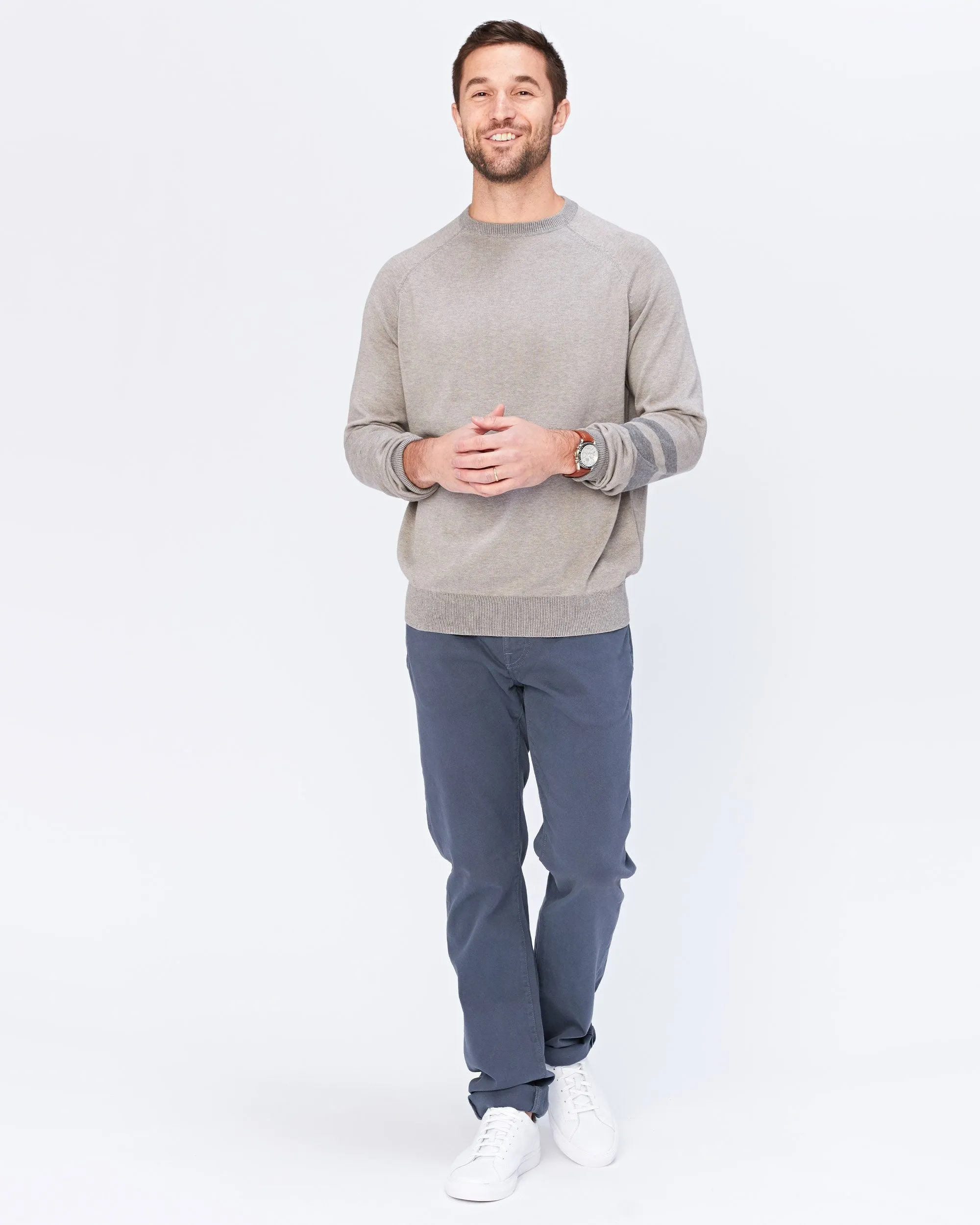 Folsom Long Sleeve Crew Sweater