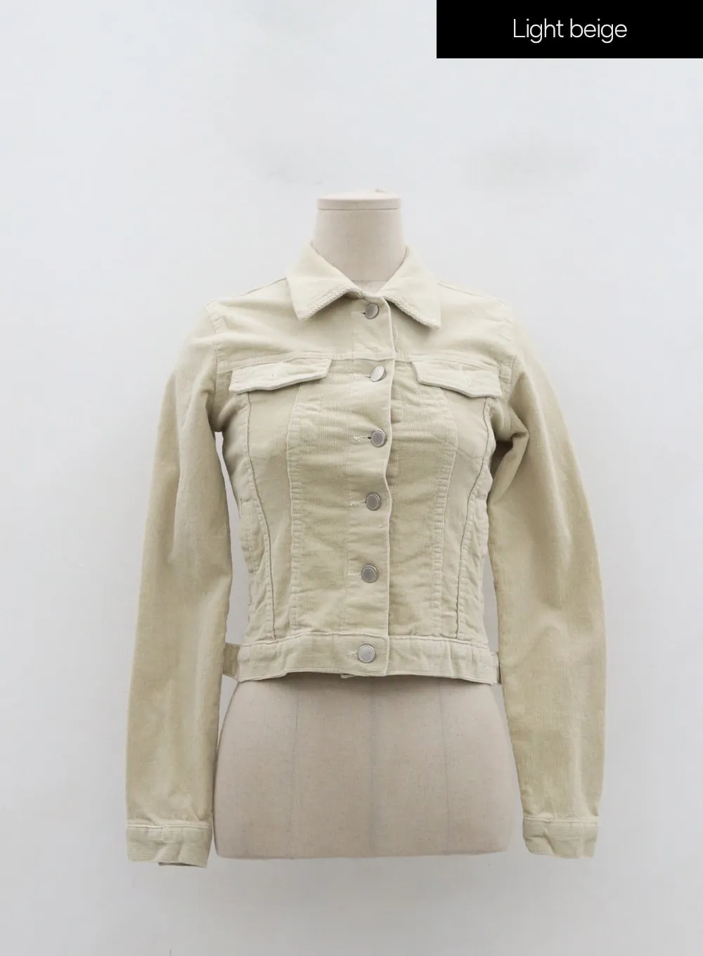 Front Pocket Button Jacket ID07