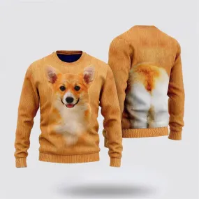 Funny Corgi Ugly Christmas Sweater For Men And Women, Gift For Christmas, Best Winter Christmas Outfit