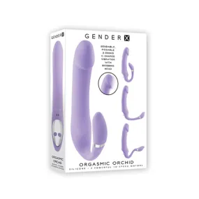 Gender X Orgasmic Orchid Posable Vibrator - Purple