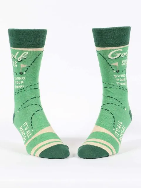 Golf Men's-Crew Socks