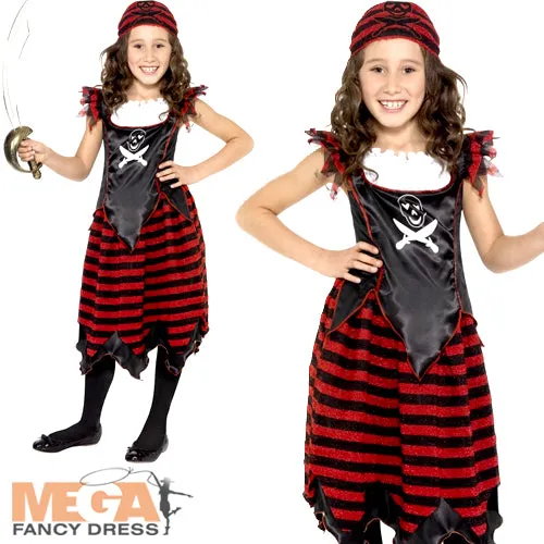 Gothic Pirate Girl Costume