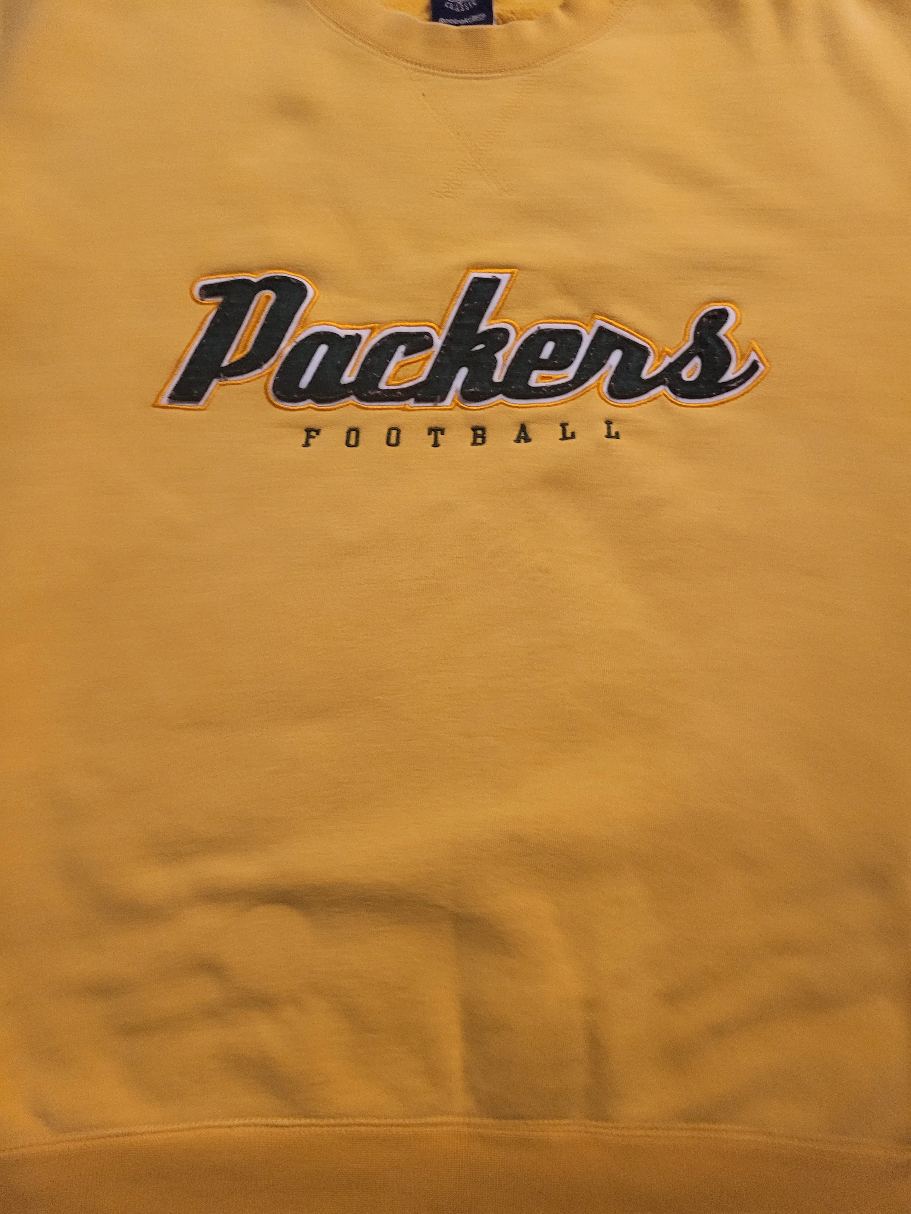 GREEN BAY PACKERS REEBOK CREWNECK