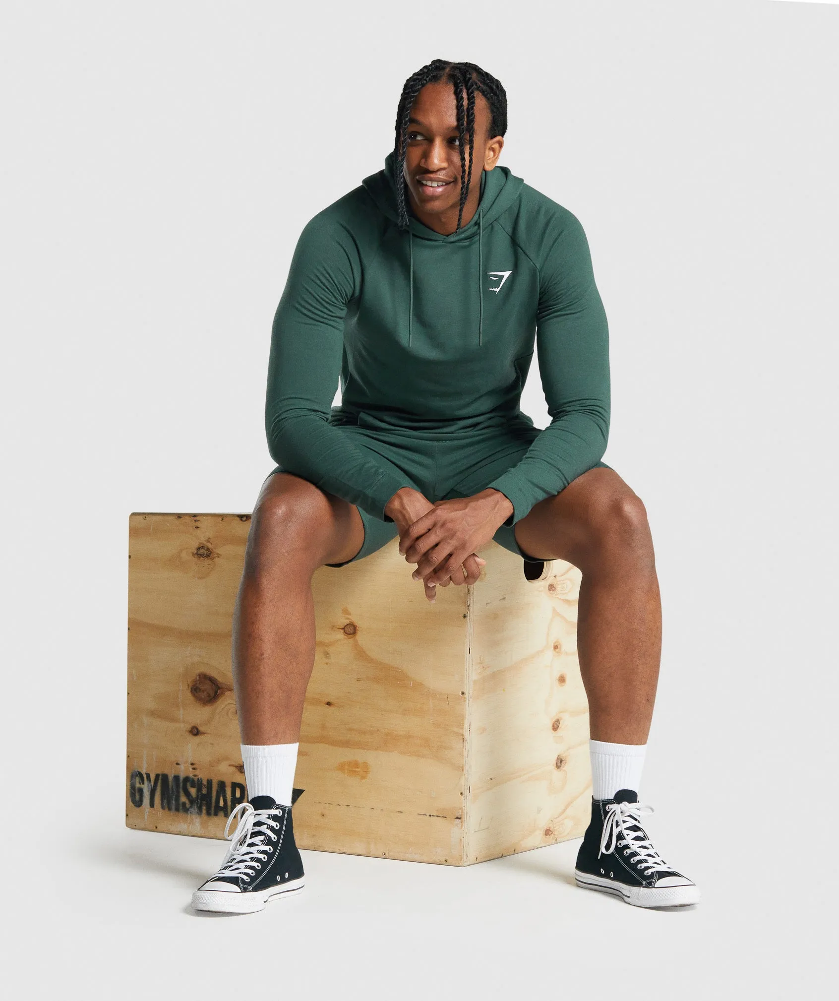 Gymshark Critical 2.0 Hoodie - Dark Green