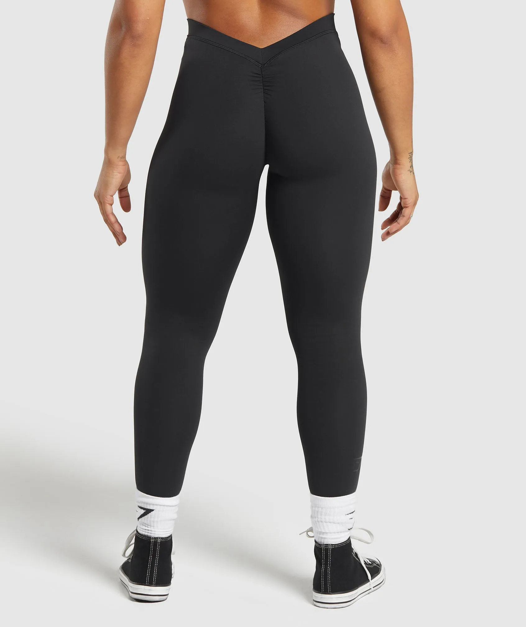 Gymshark Lifting Dipped Waistband Leggings - Black