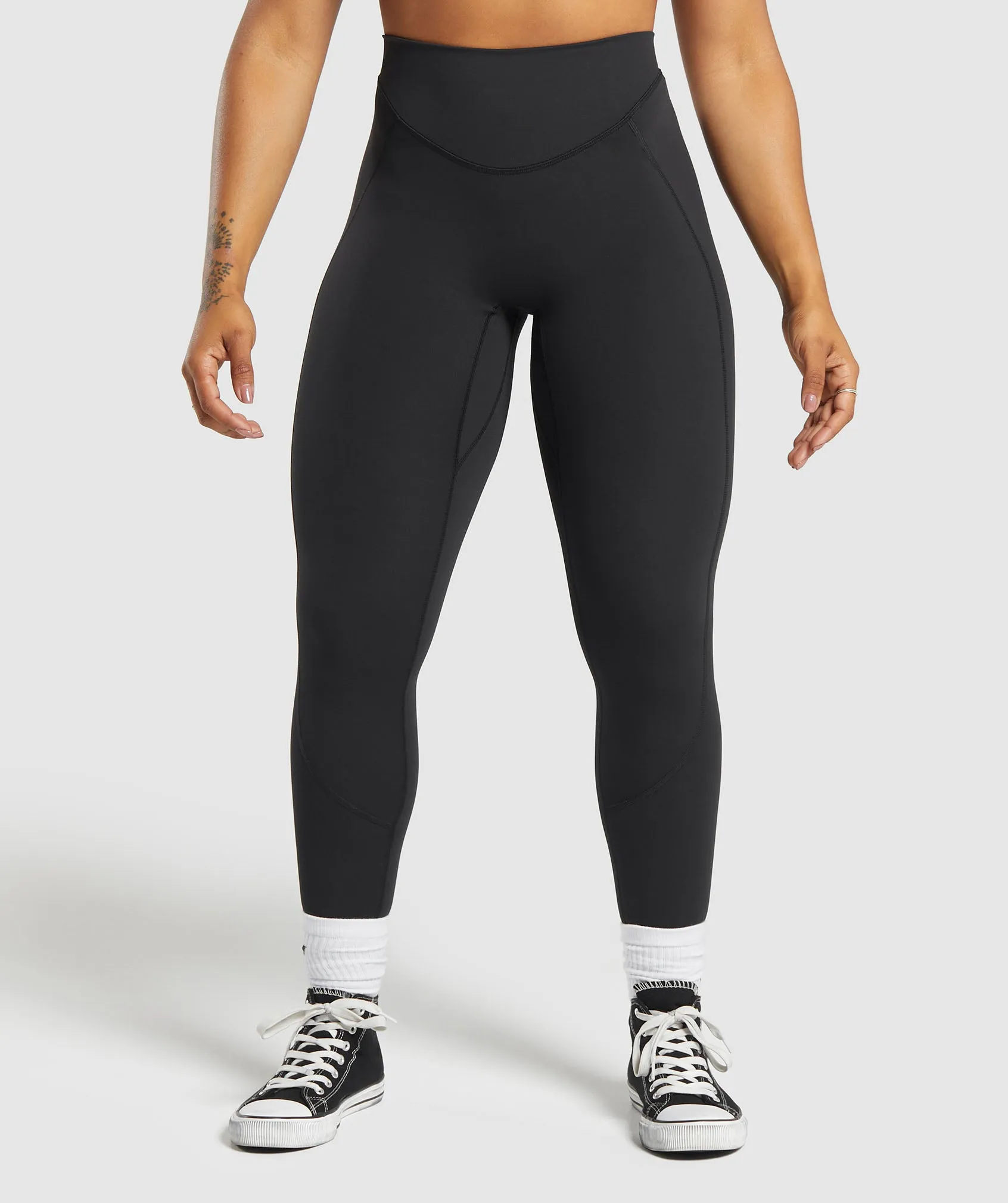 Gymshark Lifting Dipped Waistband Leggings - Black