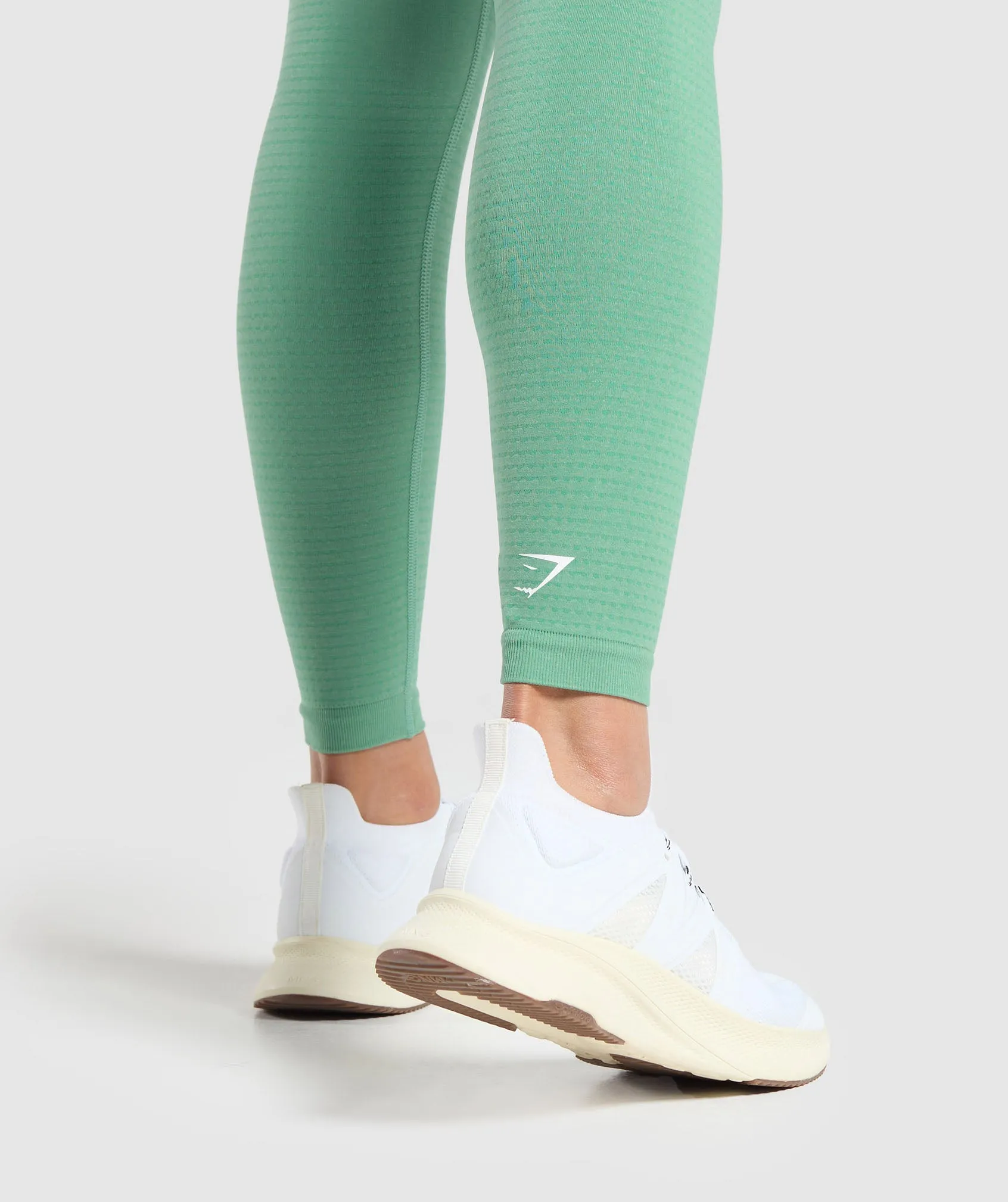 Gymshark Vital Seamless 2.0 Leggings - Lagoon Green/Marl