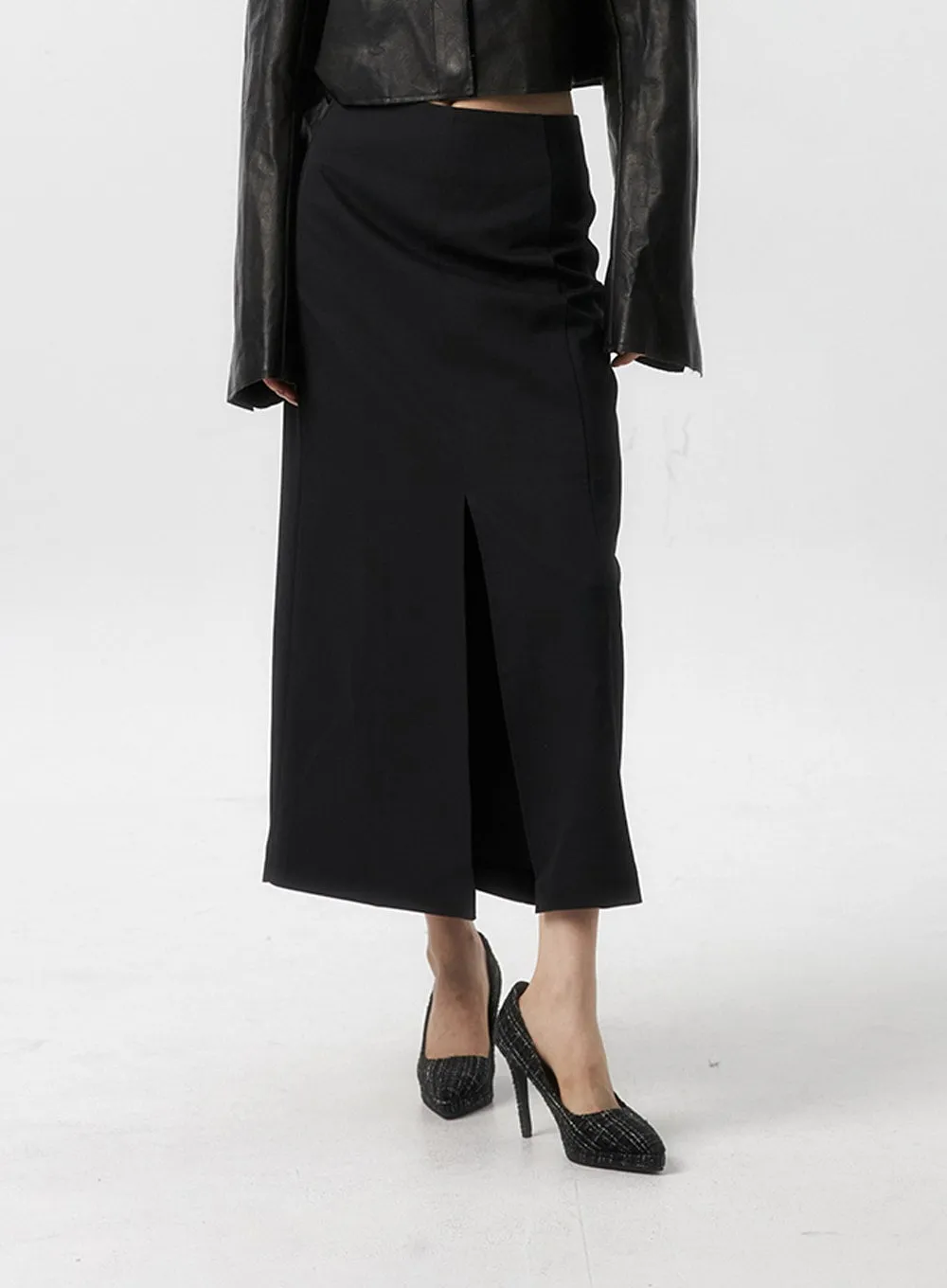 H Line Maxi Skirt IS315