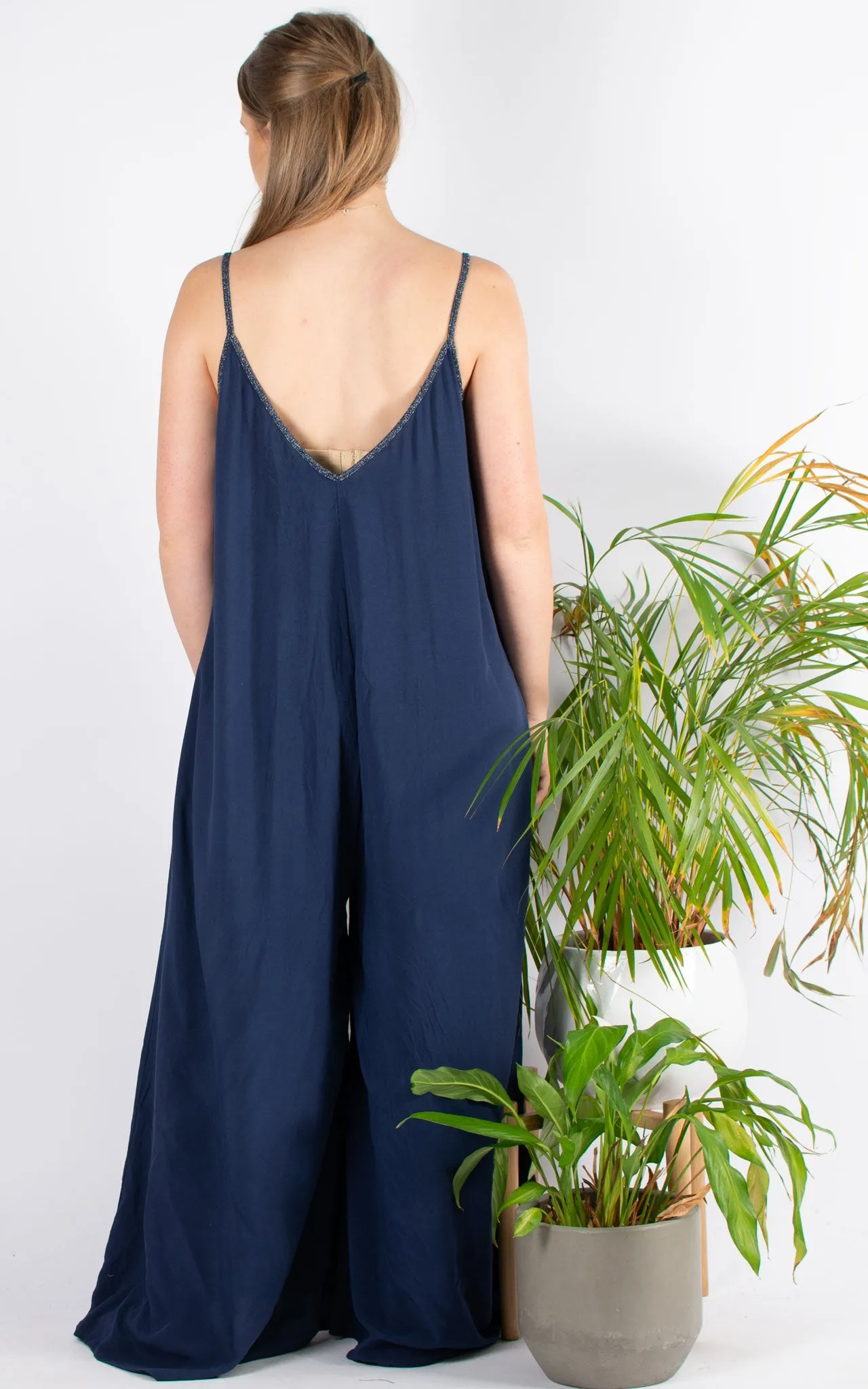 Hana Jumpsuit | Navy