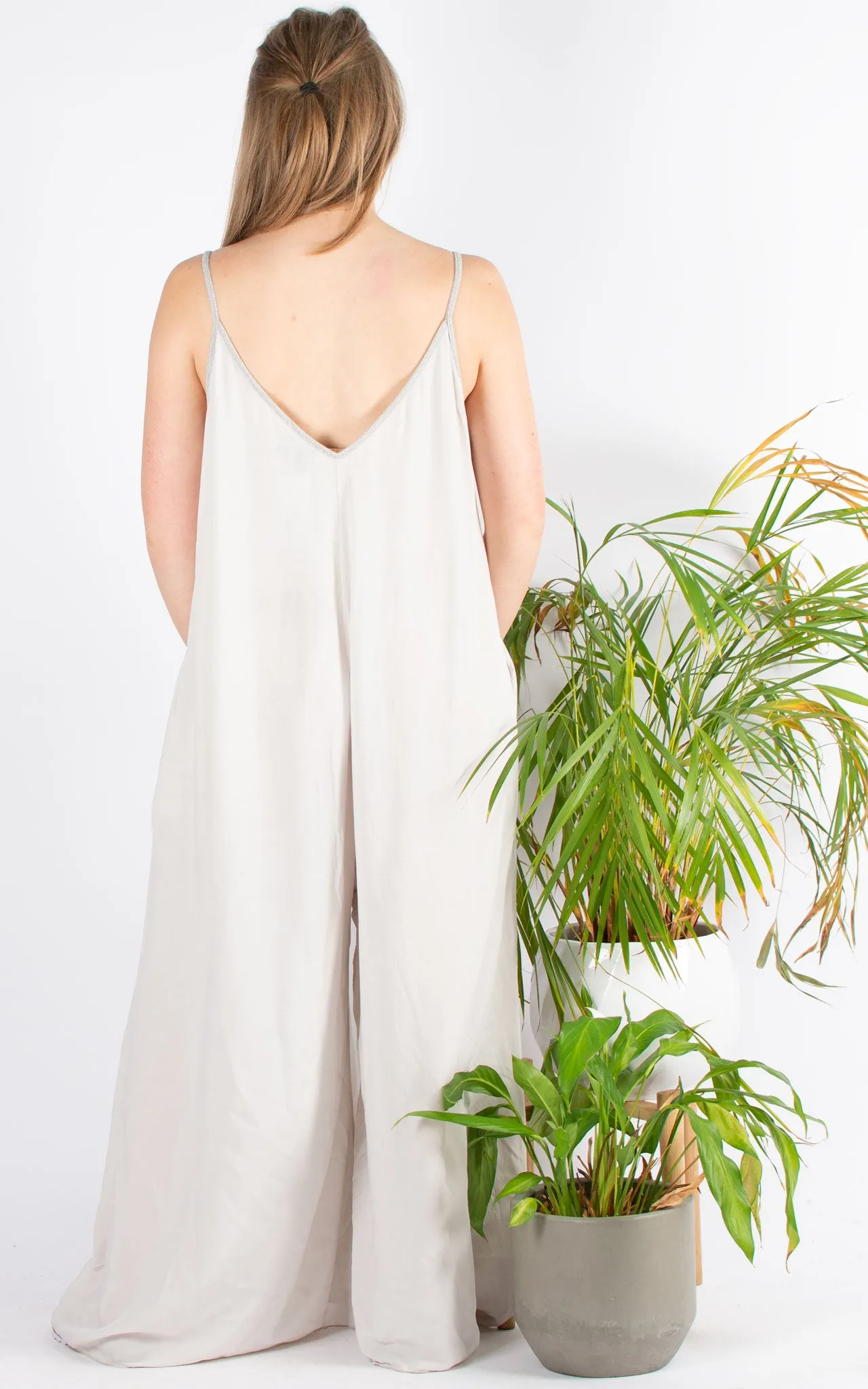 Hana Jumpsuit | Stone