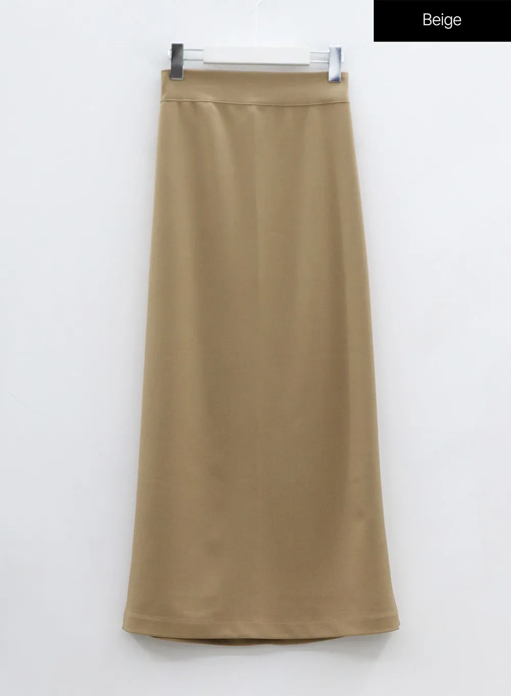 High Waist Simple Maxi Long Skirt OO04