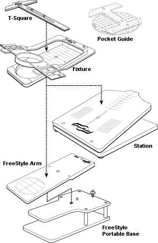 HoopMaster Hooping Station: 1 Fixture Kit