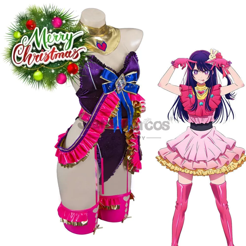 【In Stock】Anime Oshi no Ko Cosplay Bunny Girl Hoshino Ai Cosplay Costume